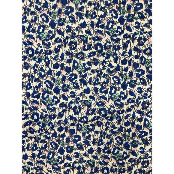 *Peter Millar Womens Sun Rashguard Swim Surf Top Size M Long Sleeve 1/4 Zip Blue - Picture 6 of 6